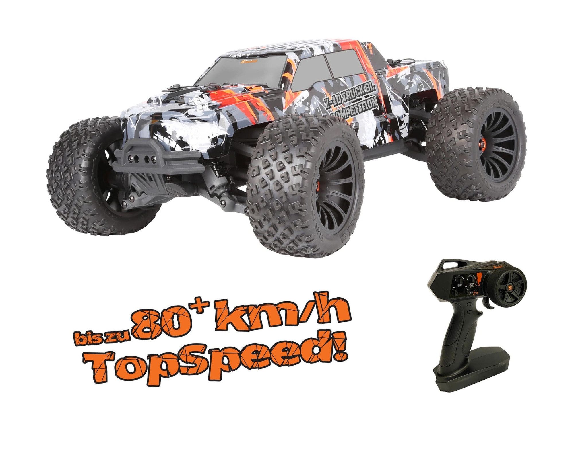 DF-Models RC-Quadrocopter DF Models RC Z-10 Competition Truck Brushless 1:10 XL