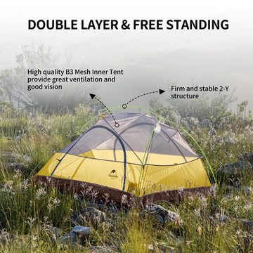 autolock Kuppelzelt t Campingzelt - Ultraleicht Zelt für 2 Personen Würfelzelt, Personen: 2