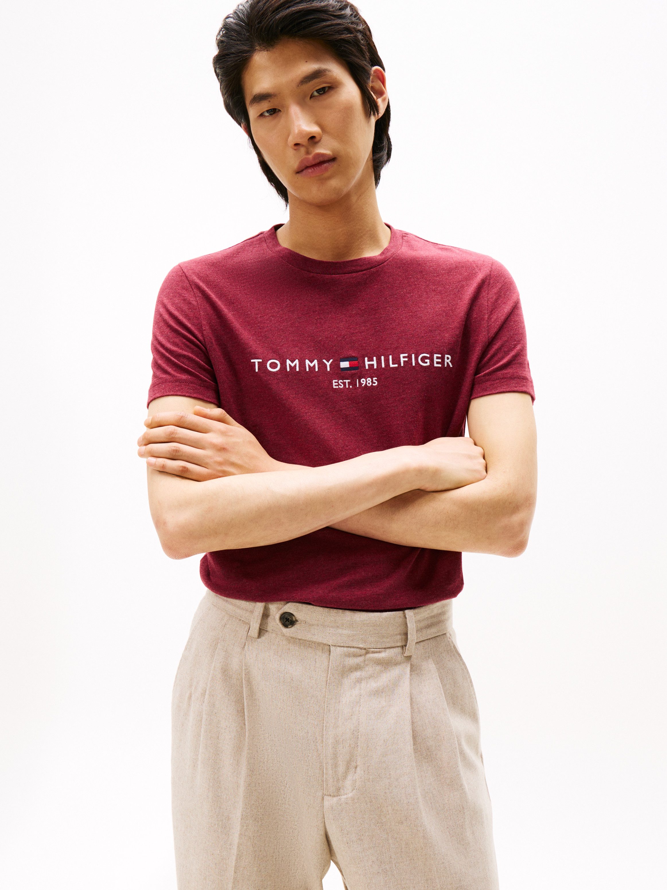 Tommy Hilfiger T-Shirt TOMMY LOGO TEE günstig online kaufen
