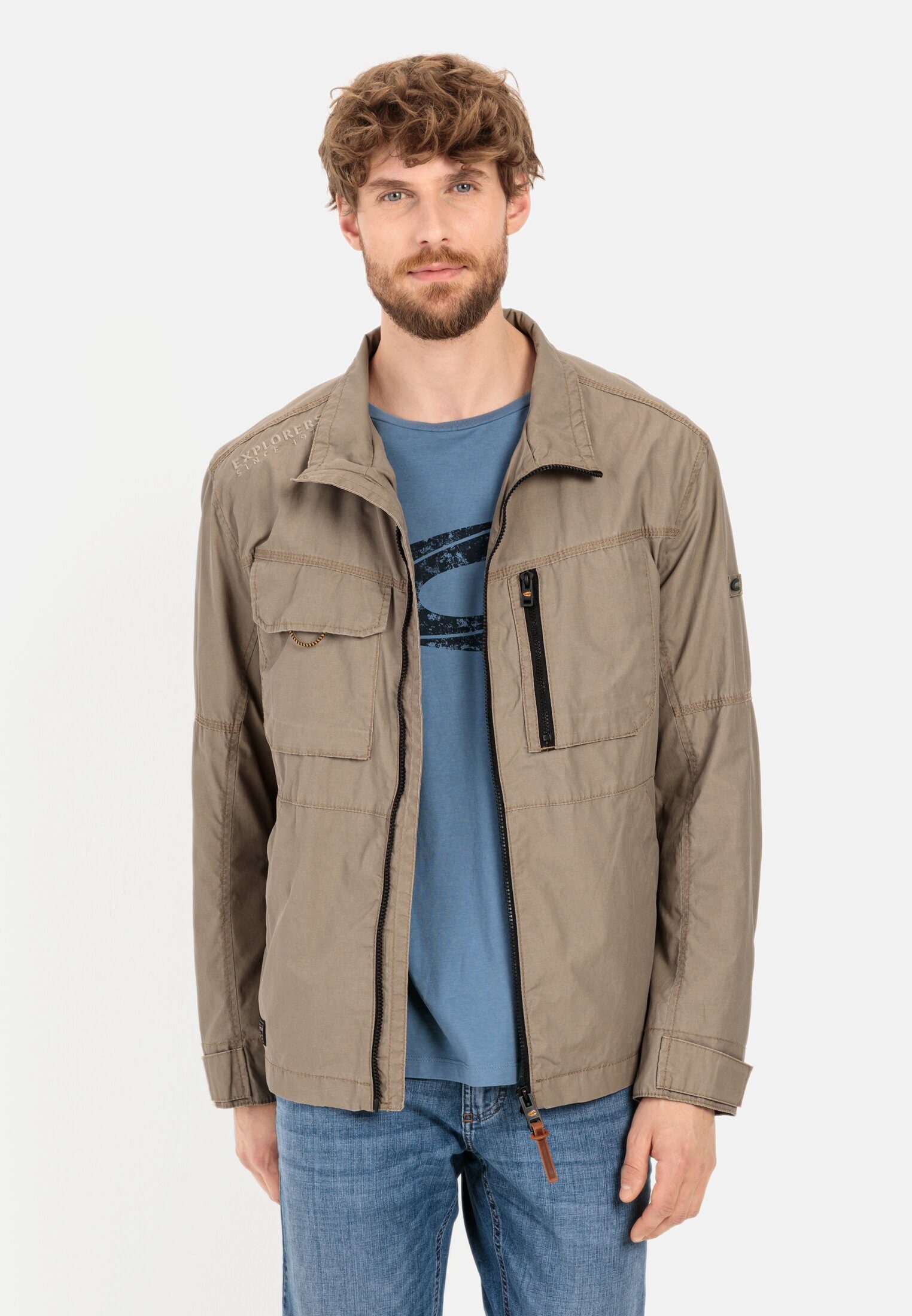 Blouson mit Stehkragen