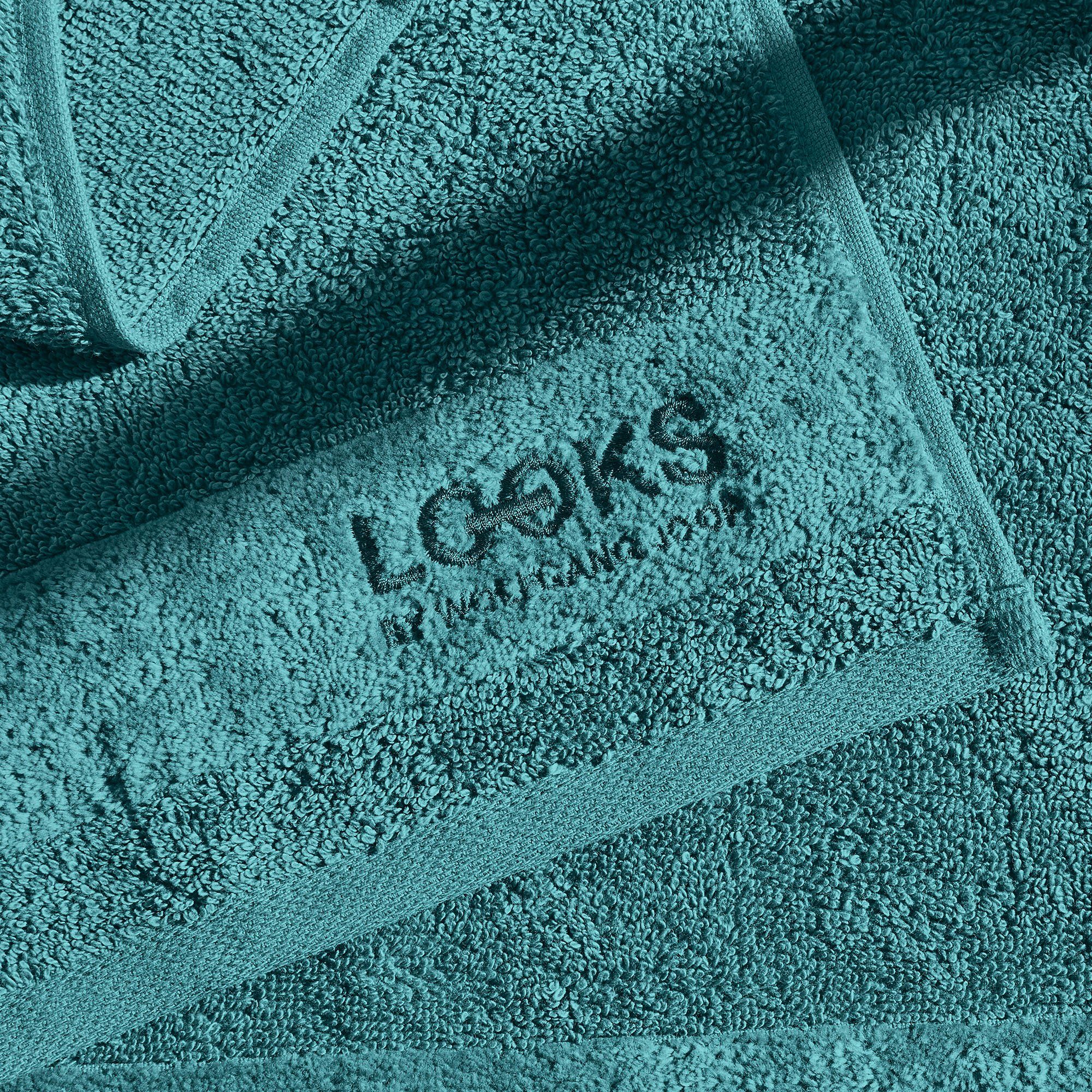 LOOKS by Wolfgang Joop Handtuch LOOKS, Frottier (1-St), mit Logobestickung – Bild 4 von 5