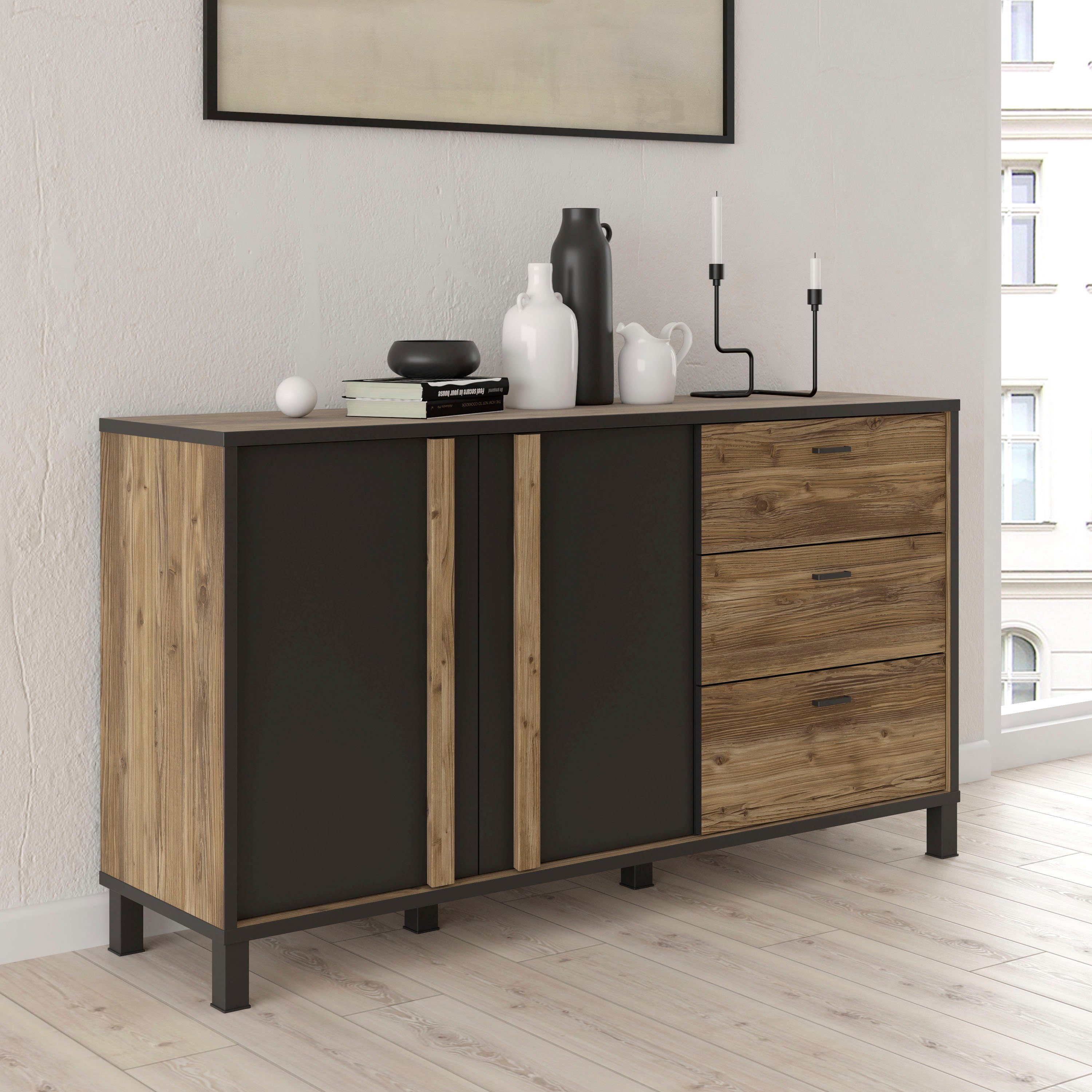 154 cm Hayato, Breite Sideboard FORTE ca.