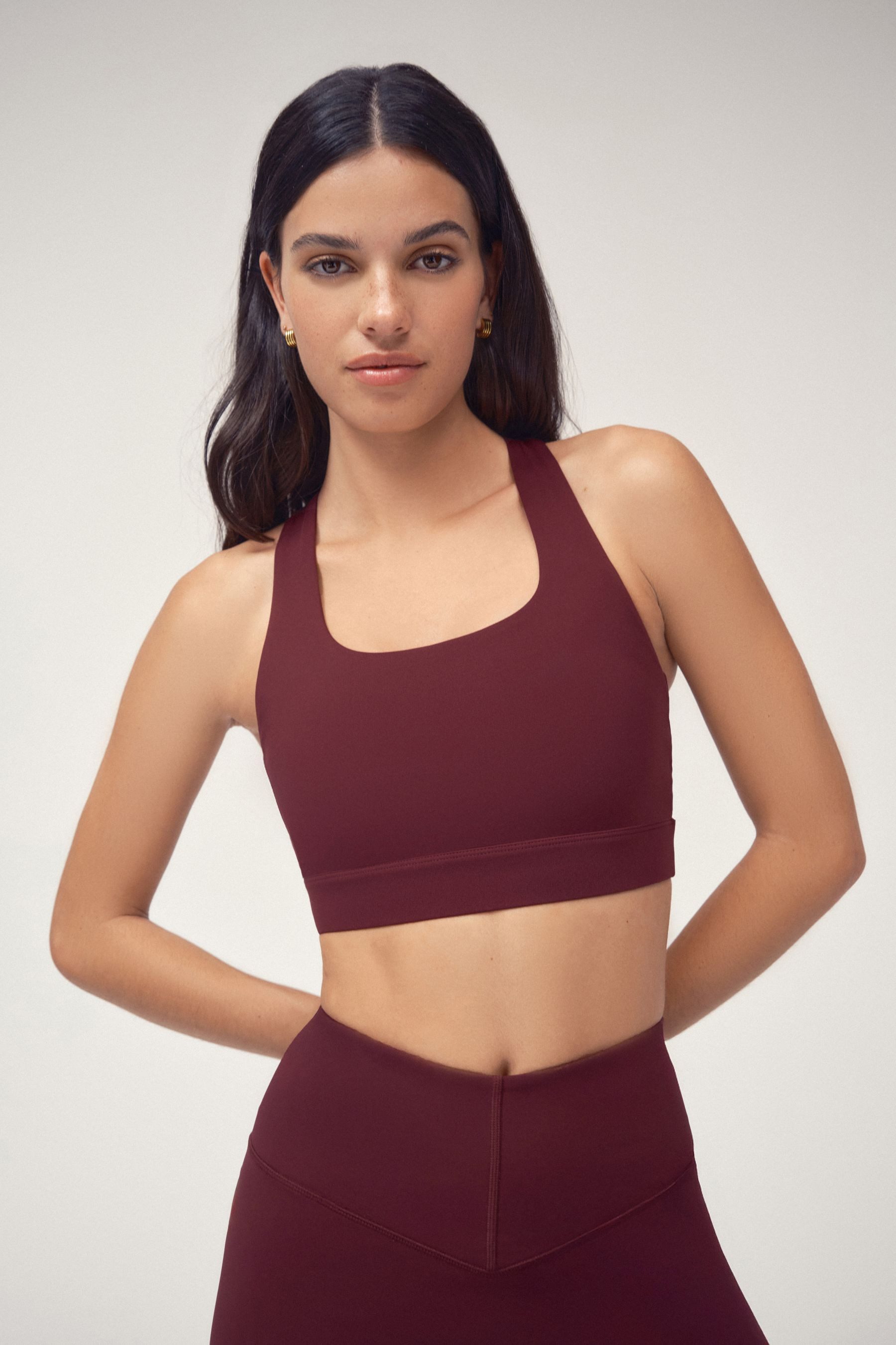 Osia Sporttop OSIA BH-Top mit überkreuzten Trägern (1-tlg)