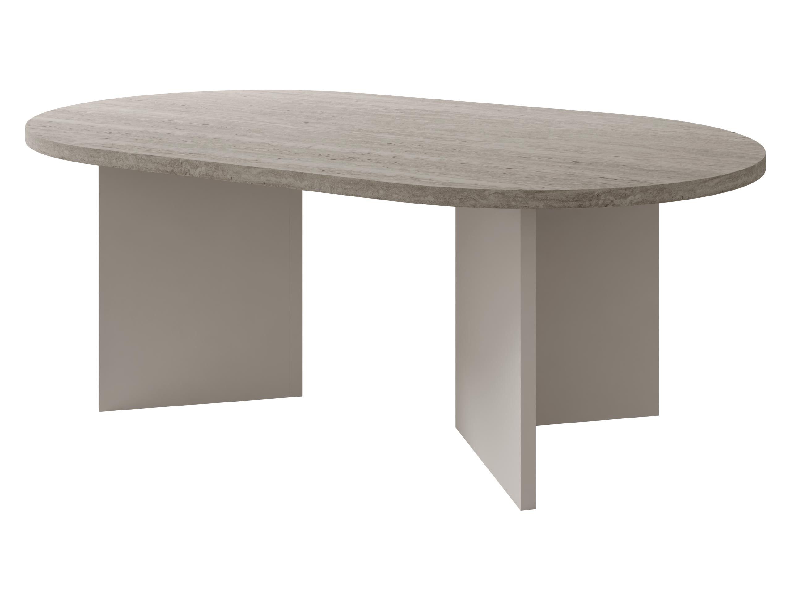 MIRJAN24 Couchtisch Gelizo 22 mm, 110x65x42 cm