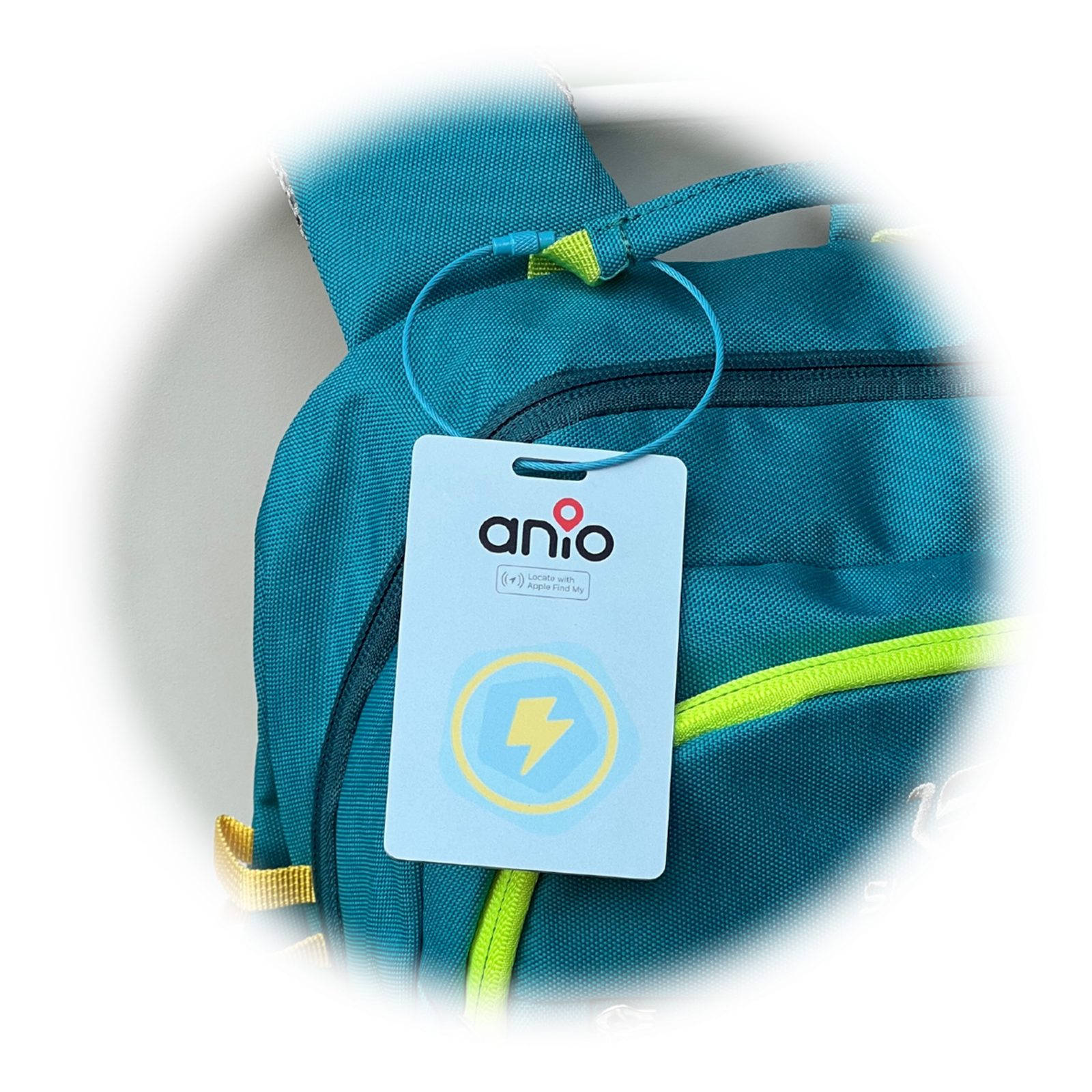 ANIO Smartwatch-Hülle BagTag Tracker Karte Schlanker Bluetooth Finder für Apple Wo ist?, Tracker Karte, Apple "Wo ist?"-Netzwerk