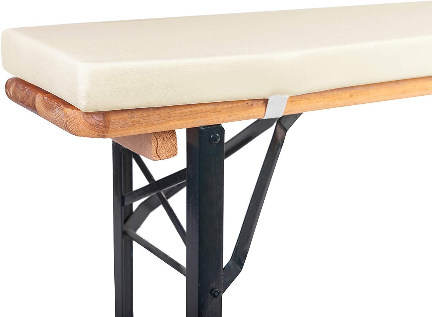 TexDeko Bankauflage Bierbankauflagen-Set mit Tischdecke 100x250cm günstig online kaufen