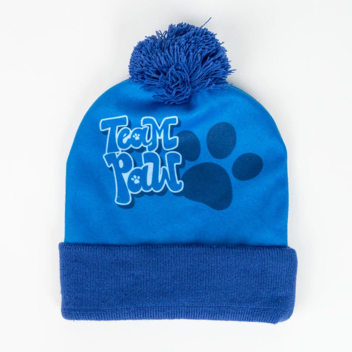 Cerda Bommelmütze Paw Patrol 2er Set Kinder Winter Accessoire Mütze Handschuh – Bild 2 von 4