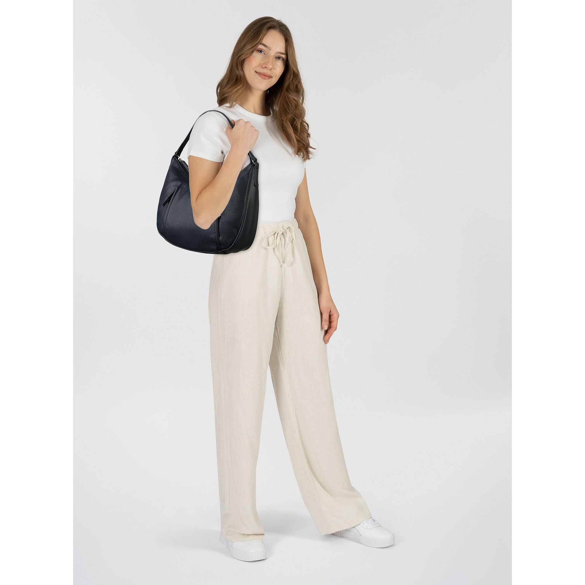 TOM TAILOR Schultertasche Beca, Polyurethan