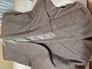 Wolldecke "TIROL-A" 100 % Wolle, 140 x 200 cm in versch. Farben, STTS