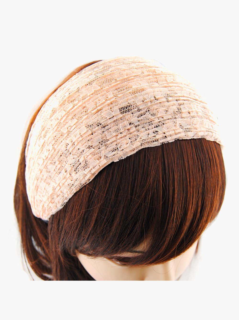 axy Haarreif Breiter Haarreif Wunderschön, Damen Breiter Haarreif in Tuchoptik Haarband Haarreifen