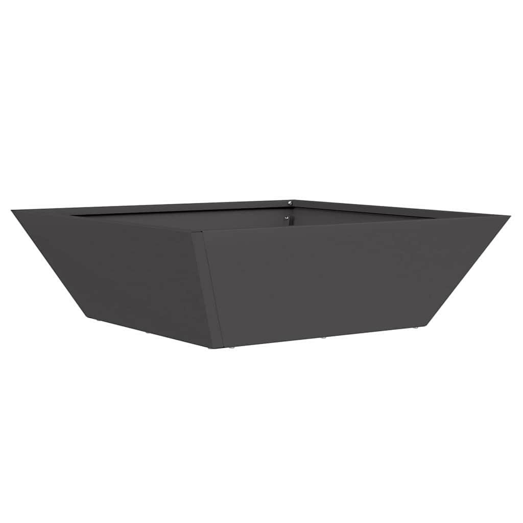 vidaXL Blumentopf Garten Schüssel Pflanzer Schwarz günstig online kaufen