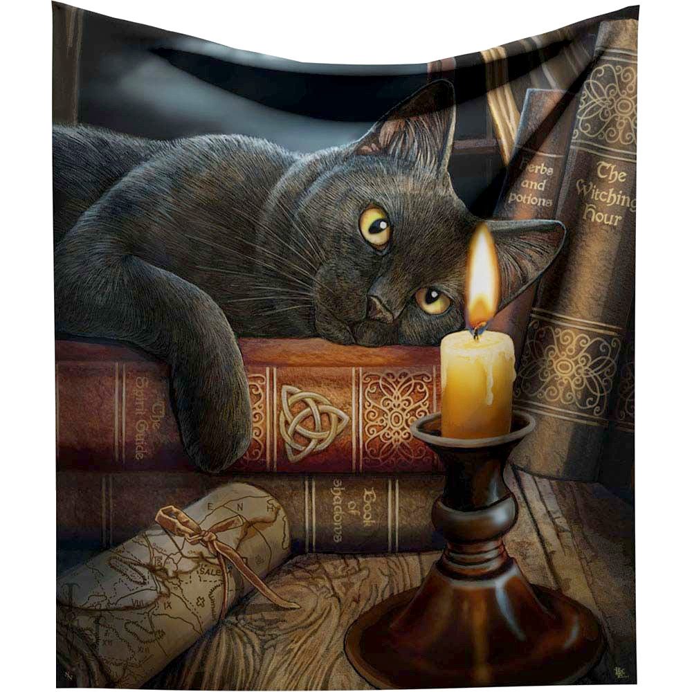 Wohndecke Kuscheldecke Hexen Katze - Witching günstig online kaufen
