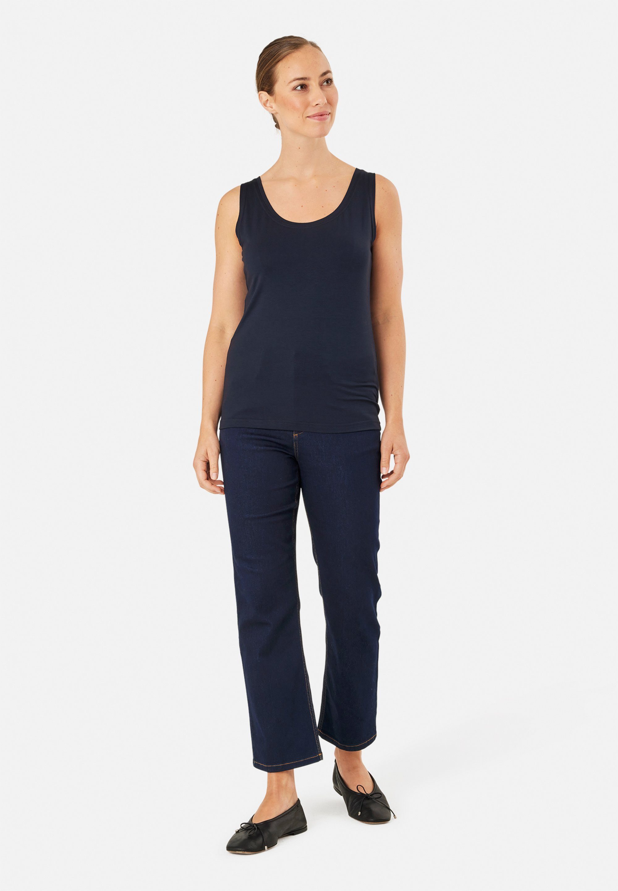 Masai Tanktop MaEls Leichter Fall, sanfte Textur, zeitloser Akzent