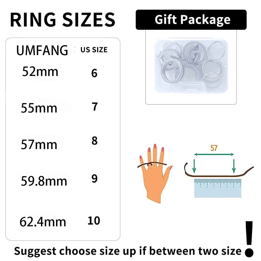 Coonoor Fingerring Damen Angst Spinning Ringe, Fidget Spinner Ringe,Zappelr günstig online kaufen