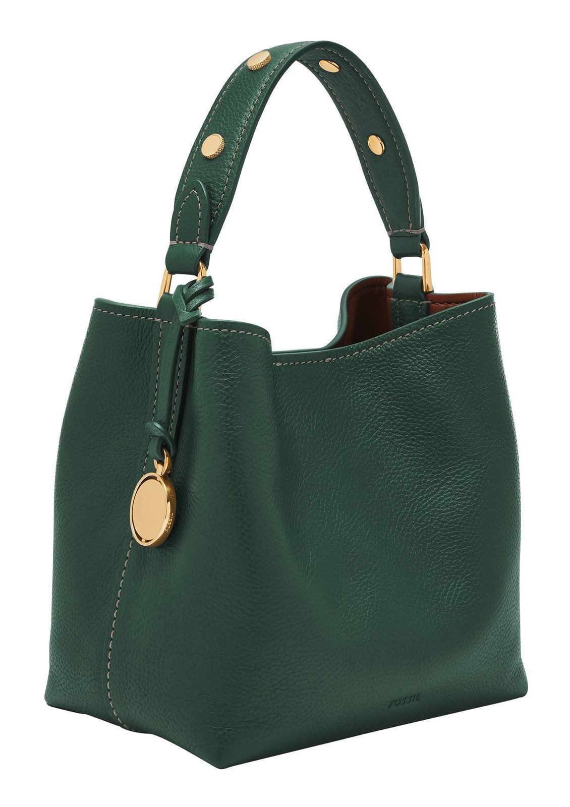 Fossil Umhängetasche Bucket Crossbody Bag, aus echtem Leder