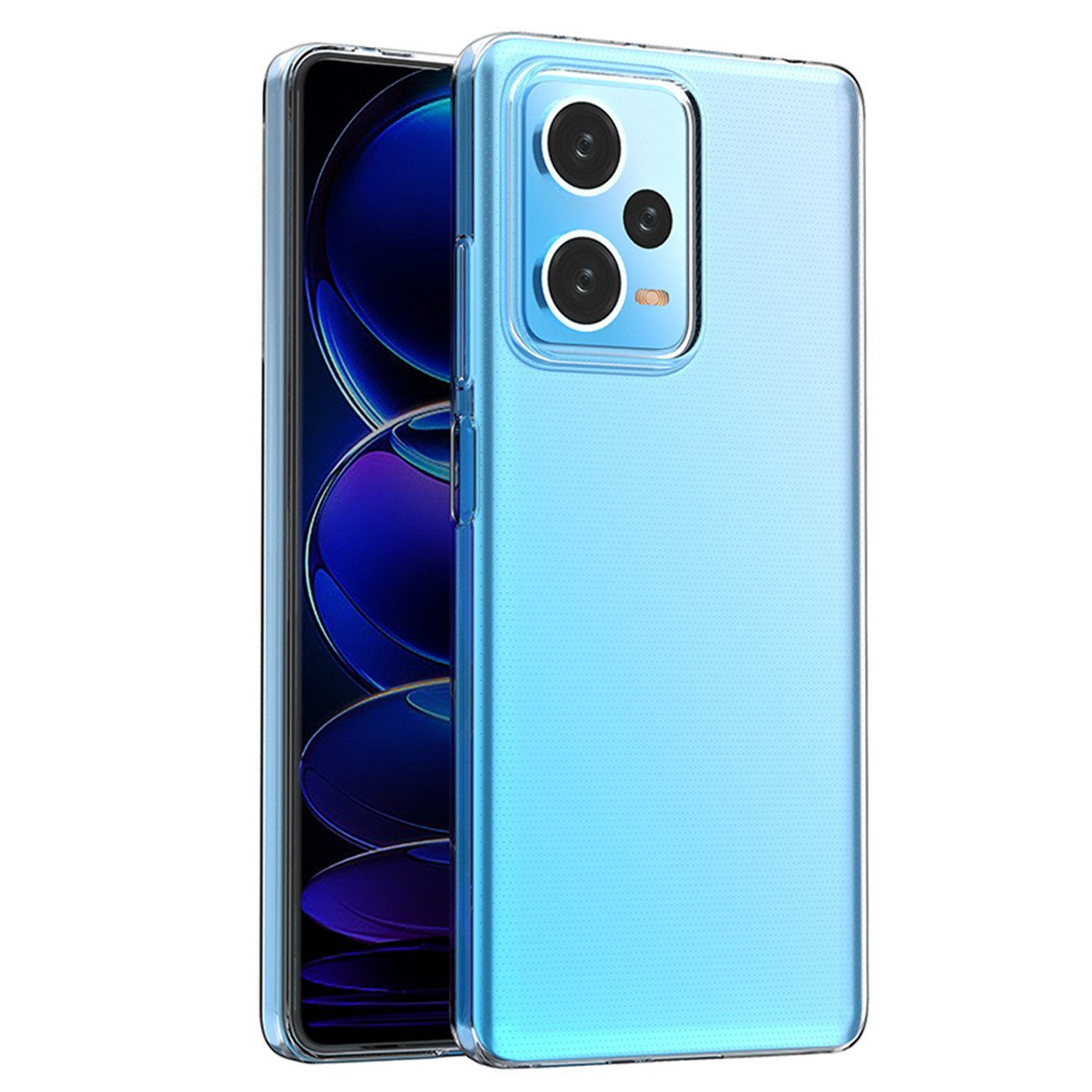 cofi1453 Bumper Ultra Clear 0.5mm Hülle für Xiaomi Redmi Note 12s Transparent
