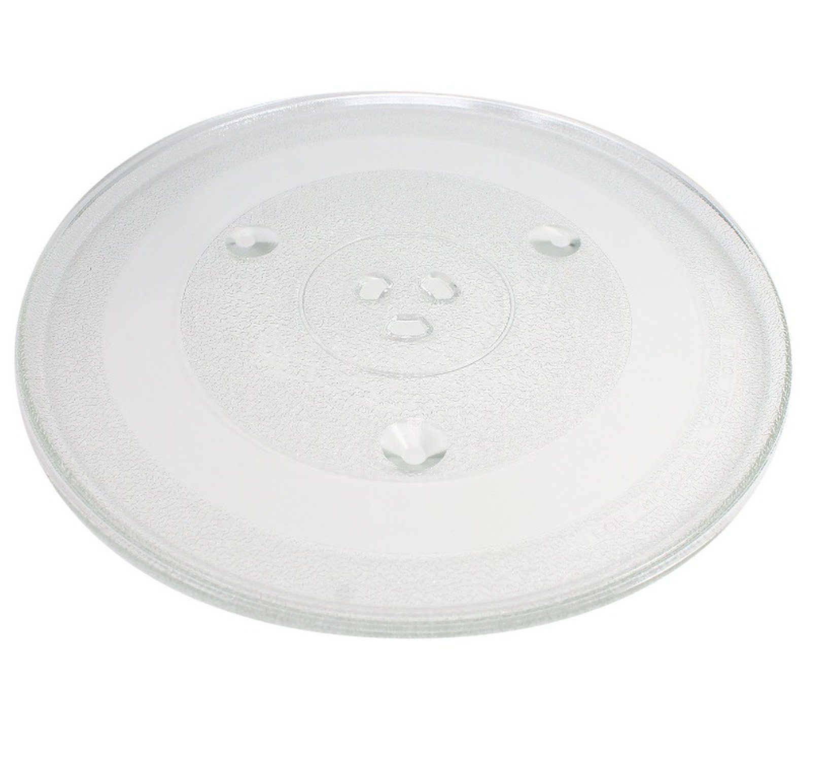 BAYLI Mikrowellenteller Mikrowellenteller 31,5 cm, Drehteller für Mikrowelle, Glasteller