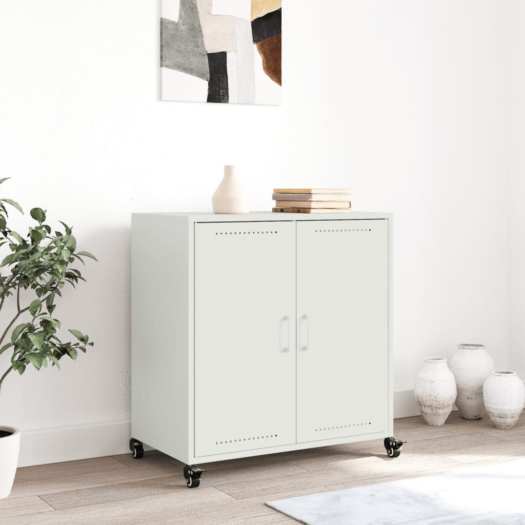 vidaXL Sideboard Sideboard Weiß 68,5x39x72 cm günstig online kaufen