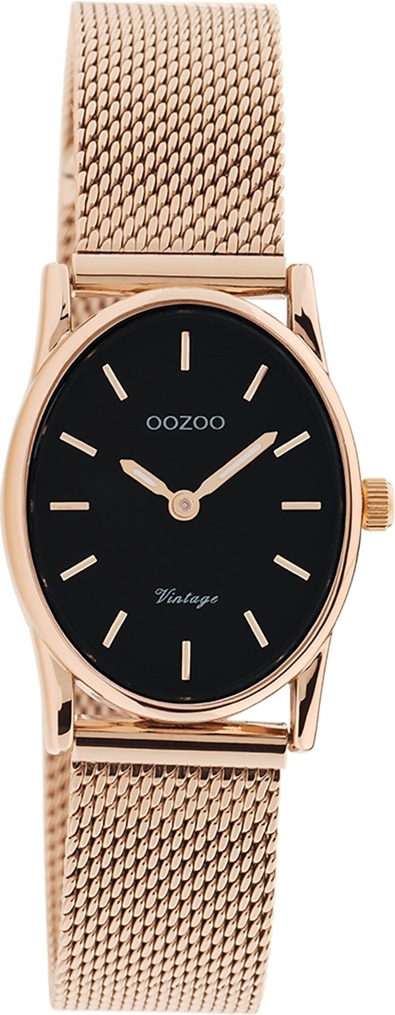 Quarzuhr Oozoo Damen Armbanduhr Vintage Series