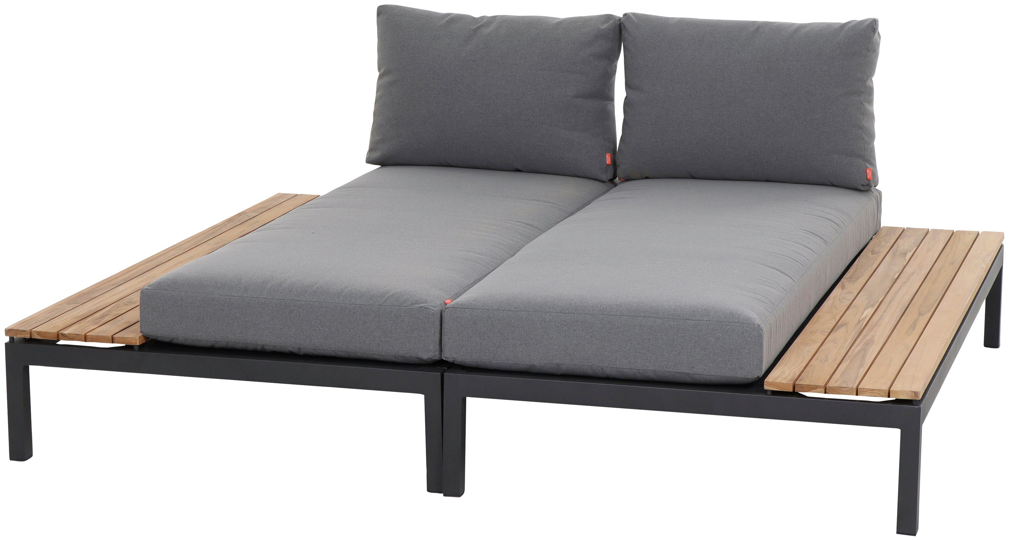 Siena Garden Loungesofa Alvida, Recamiere links, BxTxH: 102x177x84 cm