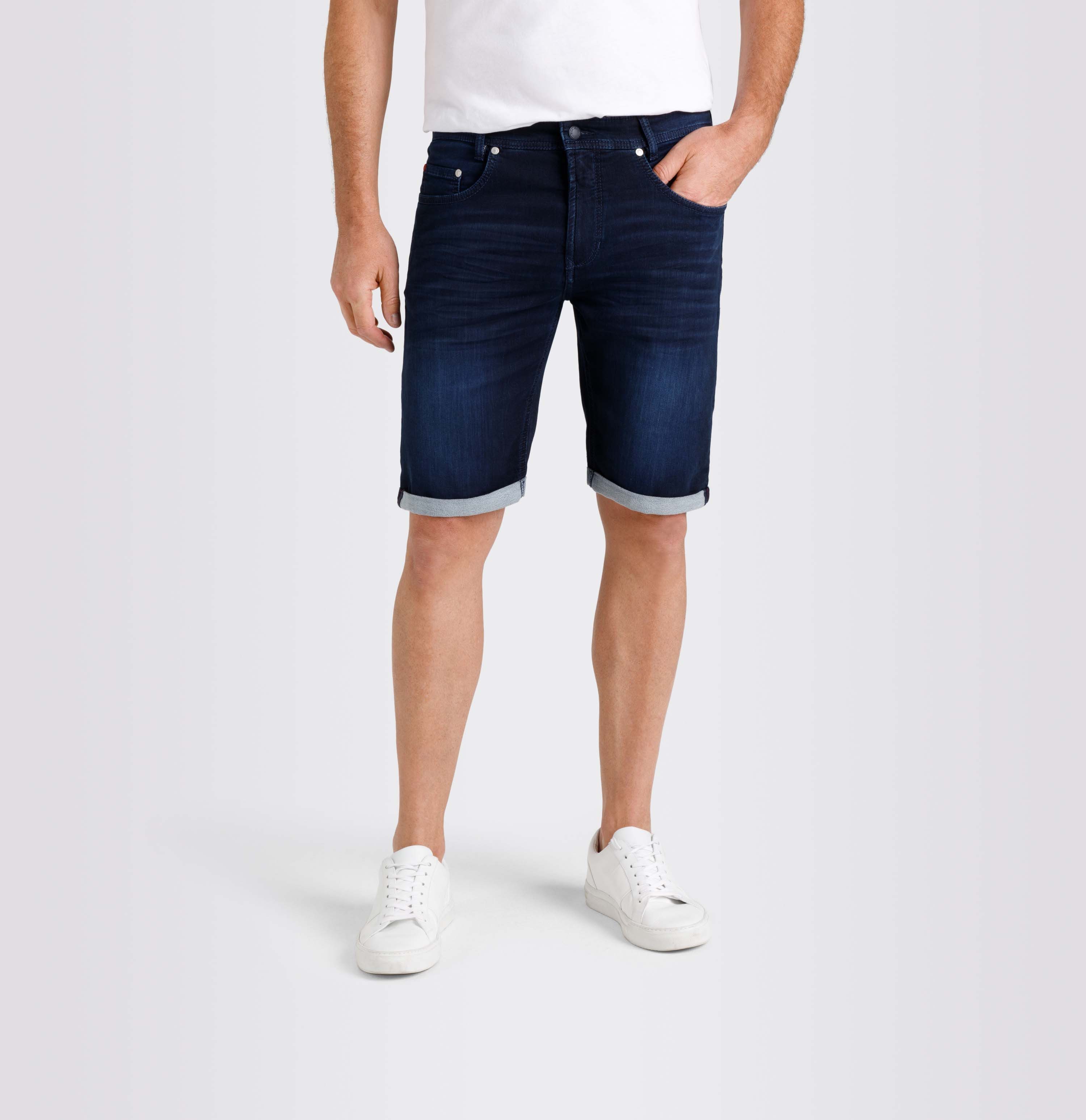 MAC 5-Pocket-Jeans MAC JOG'N BERMUDA midgrey authentic wash 0562-00-0994 H858
