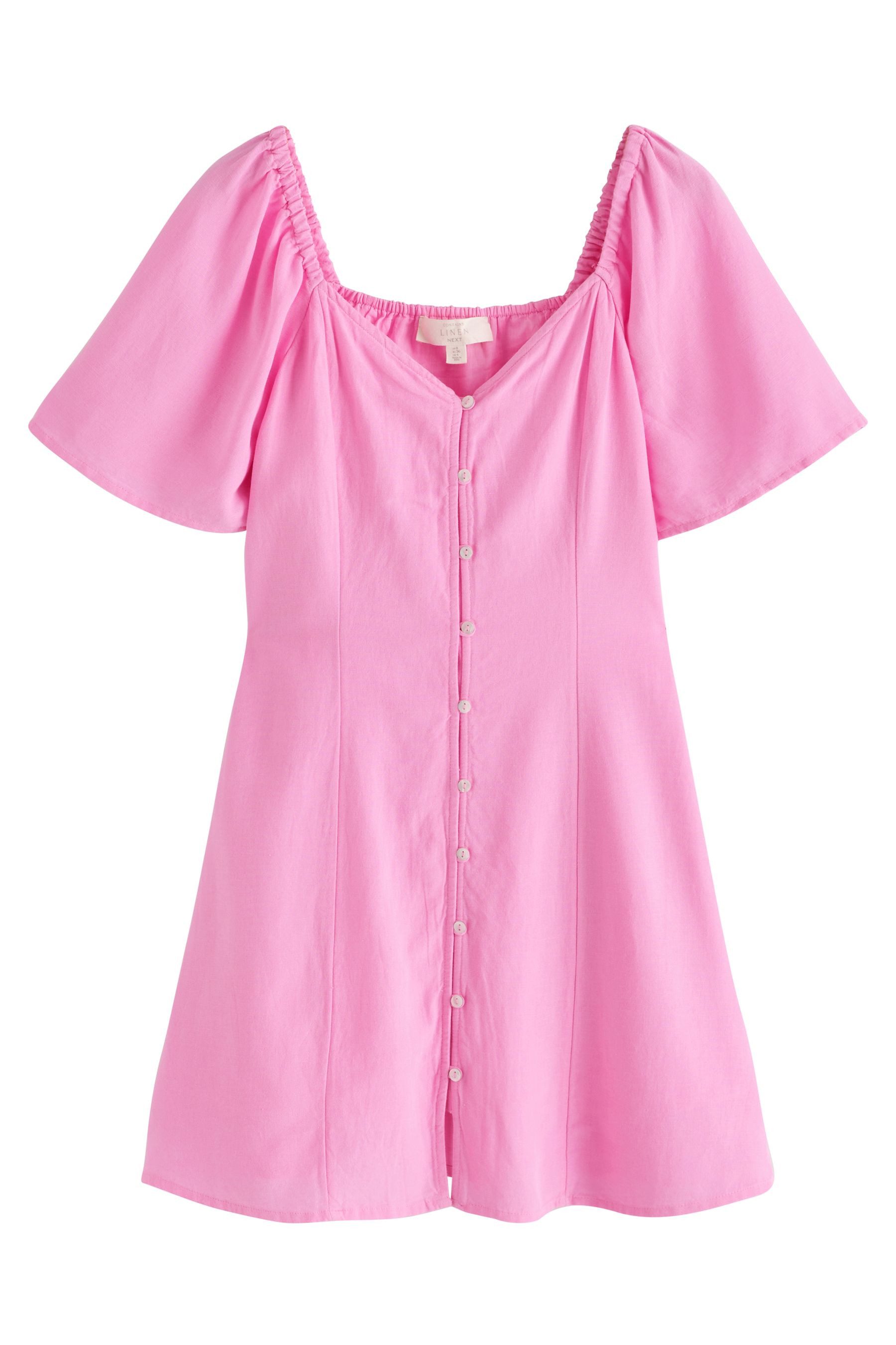 Next Strandkleid Minikleid mit Flatterärmeln (1-tlg)