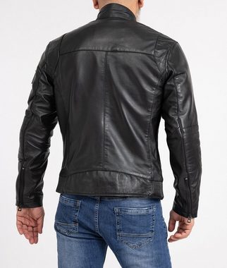 Rock Creek Lederjacke Herren Lederjacke H-256