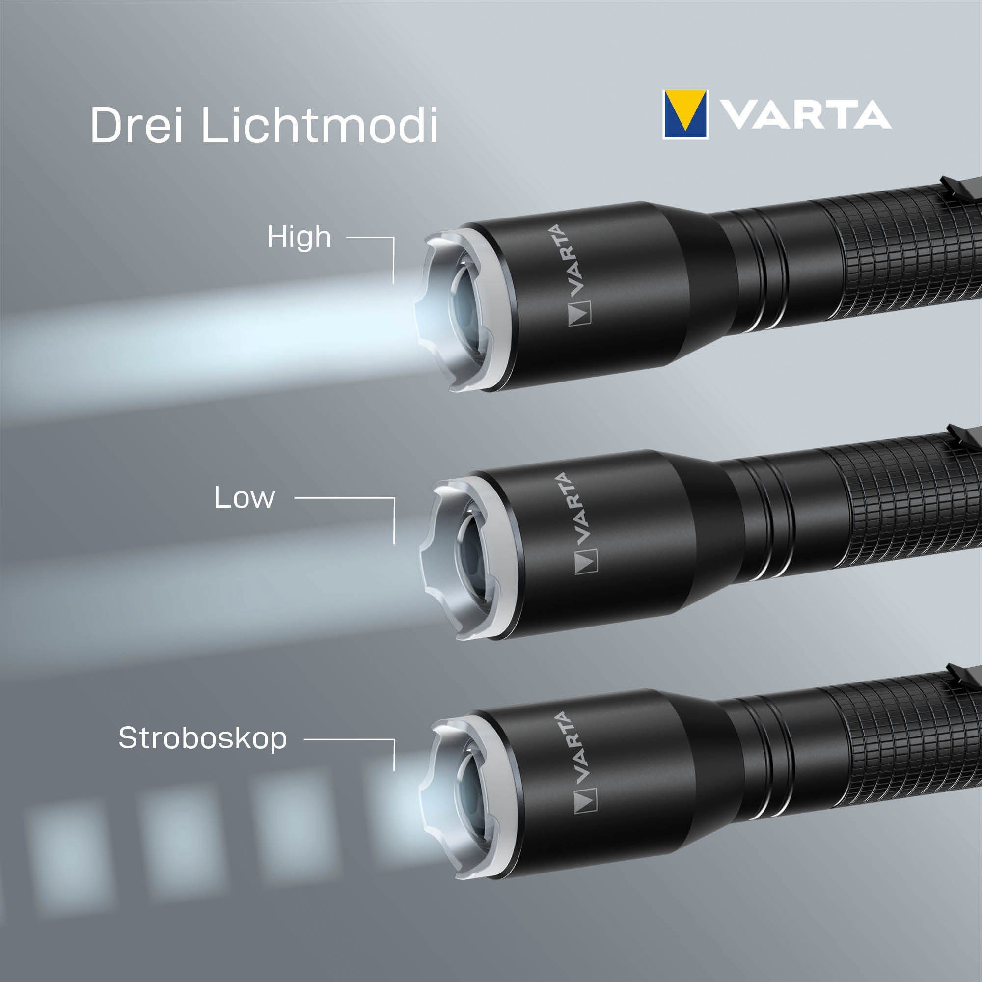 VARTA Pro (1-St) Light F20 Aluminium Taschenlampe