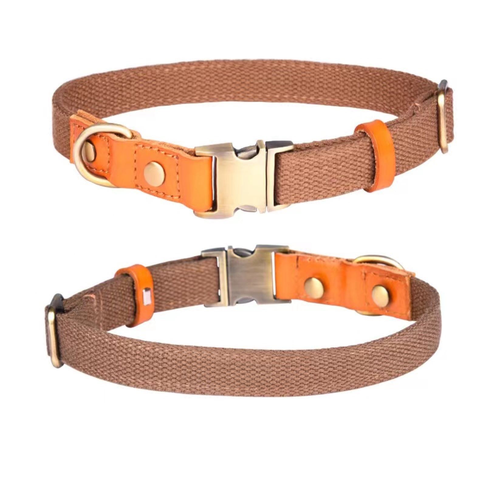 Hunde-Halsband Set Hundehalsband und Hundeleine Leine und Halsband Nylon Leder
