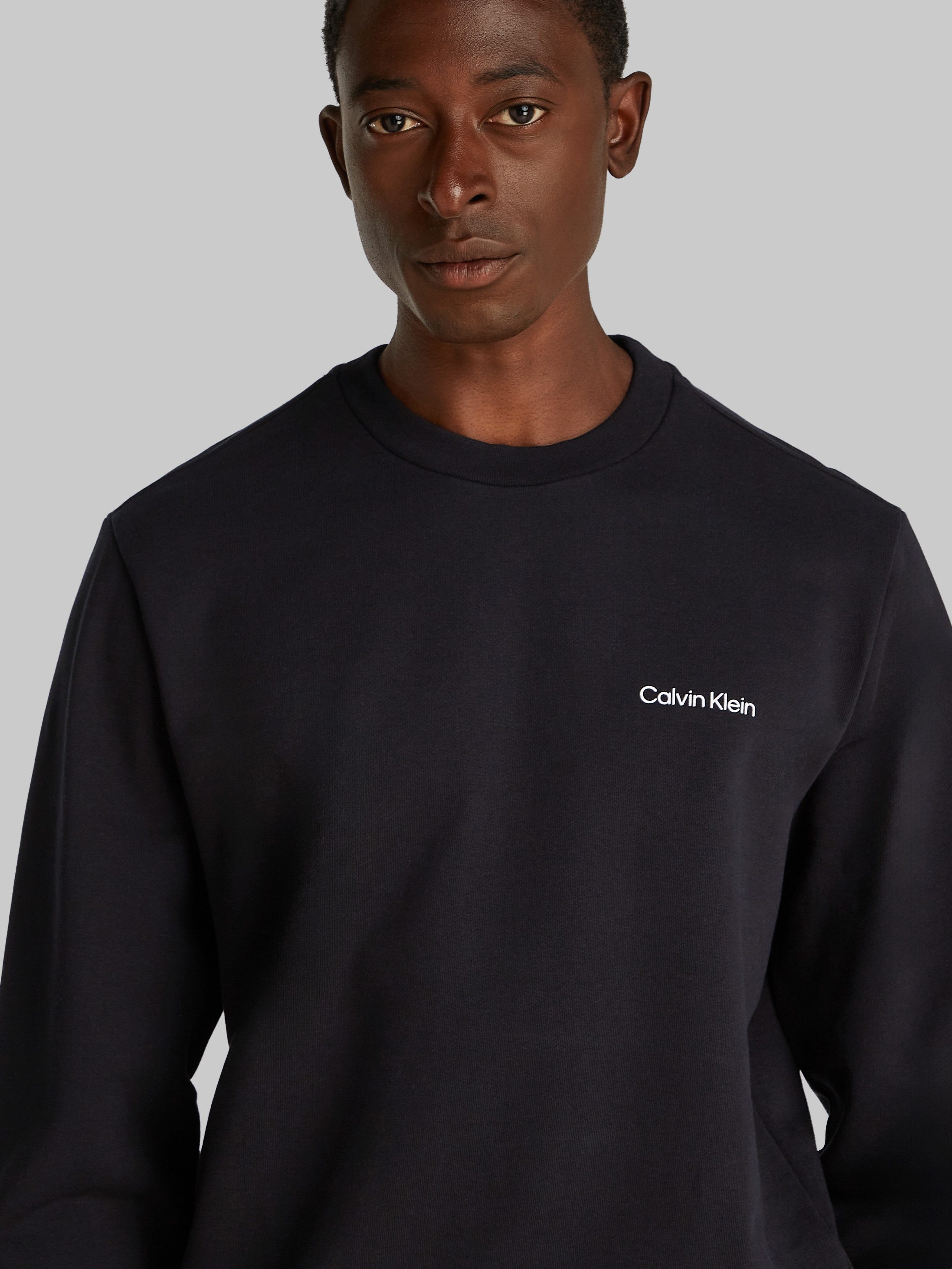 Calvin Klein Sweatshirt CP-LINEAR BOX LOGO SWEATSHIRT mit Logo auf der Rück günstig online kaufen