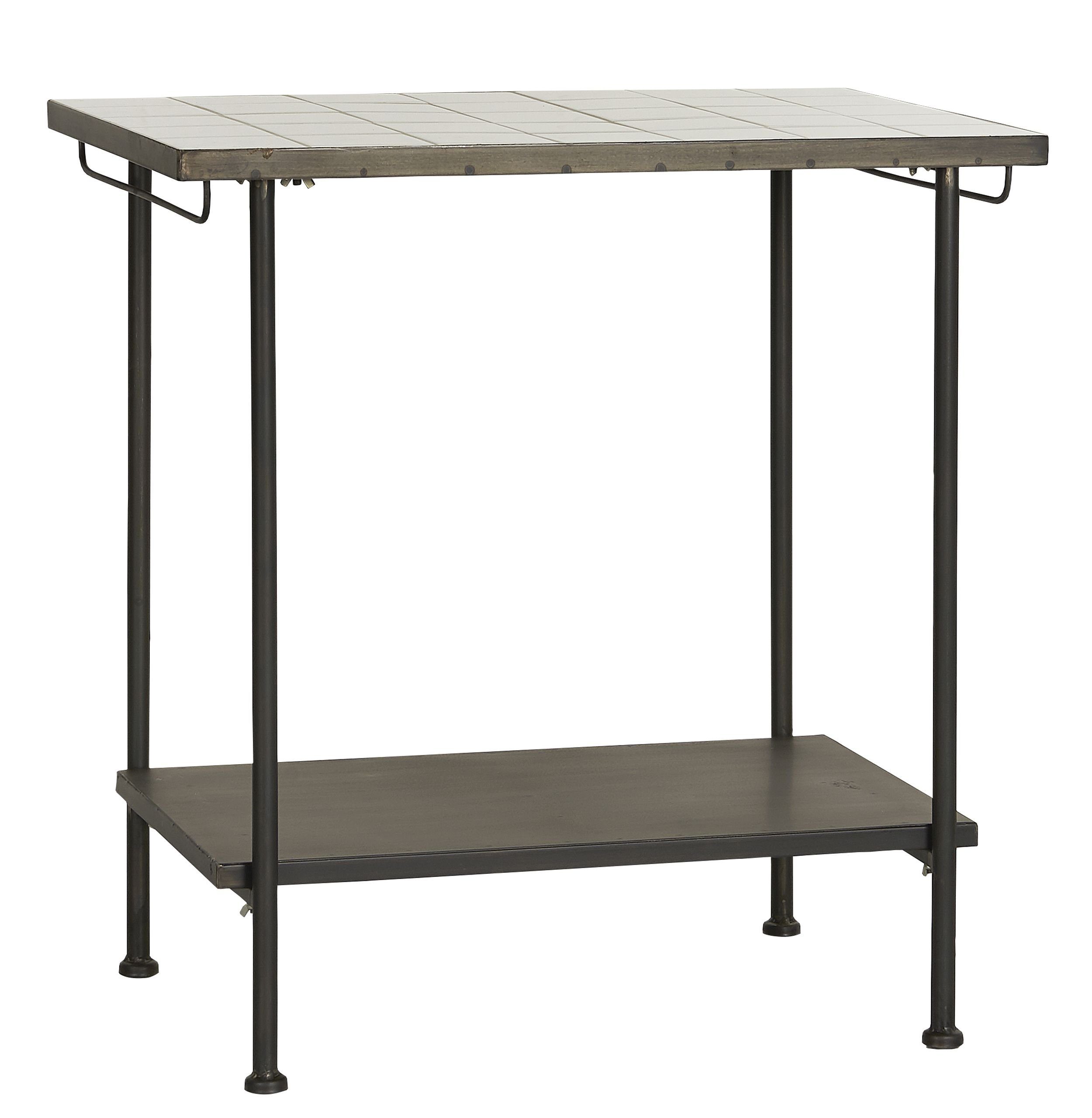 Ib Beistelltisch Fliesentisch Beistelltisch Arbeitstisch Fliesen Ib Laursen Tisch Metall