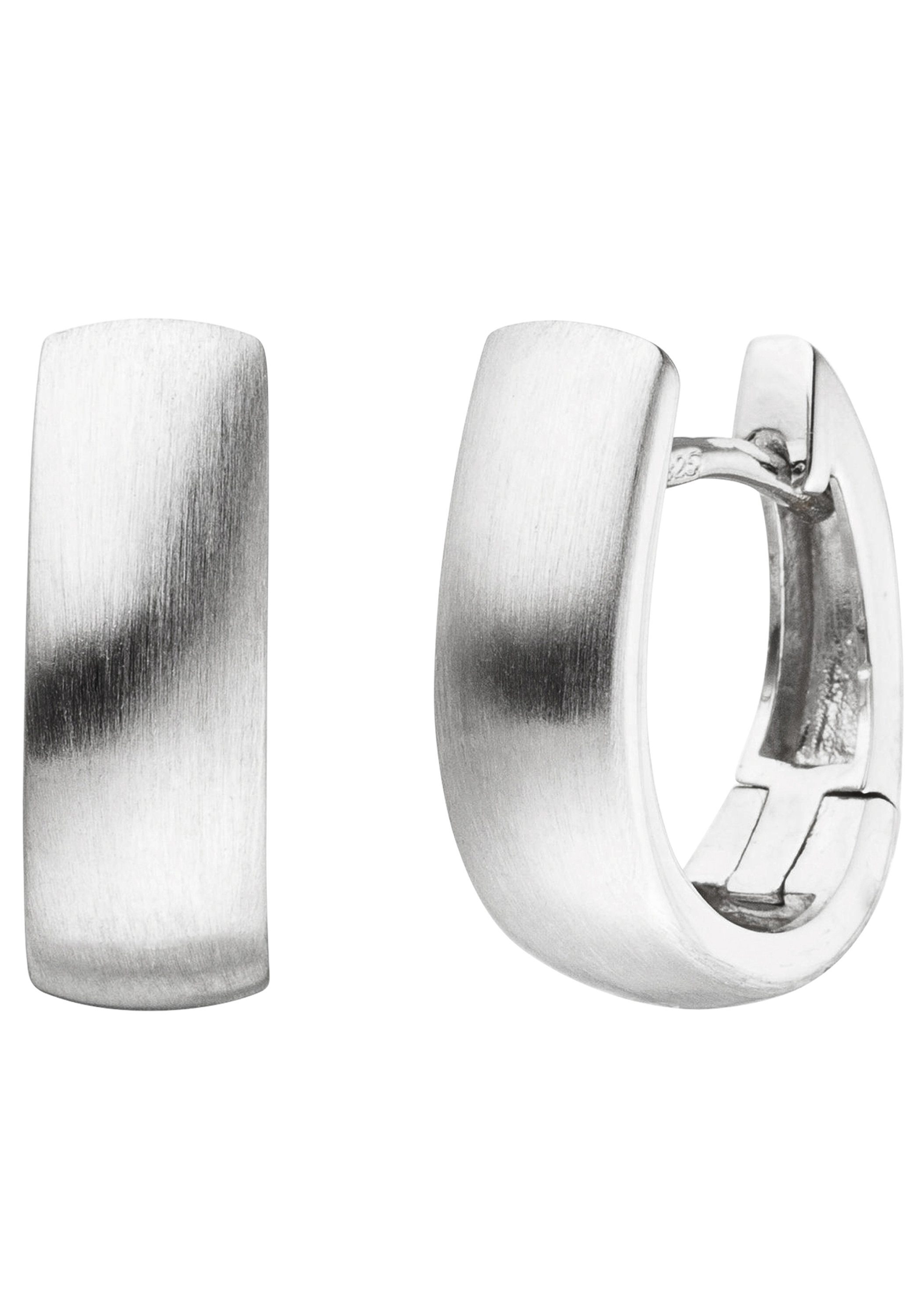 JOBO Paar Creolen, oval 925 Silber günstig online kaufen