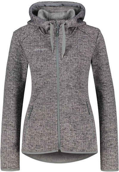 Mammut Fleecejacke Shuksan ML Hooded Jacket Women GRANIT-SHARK