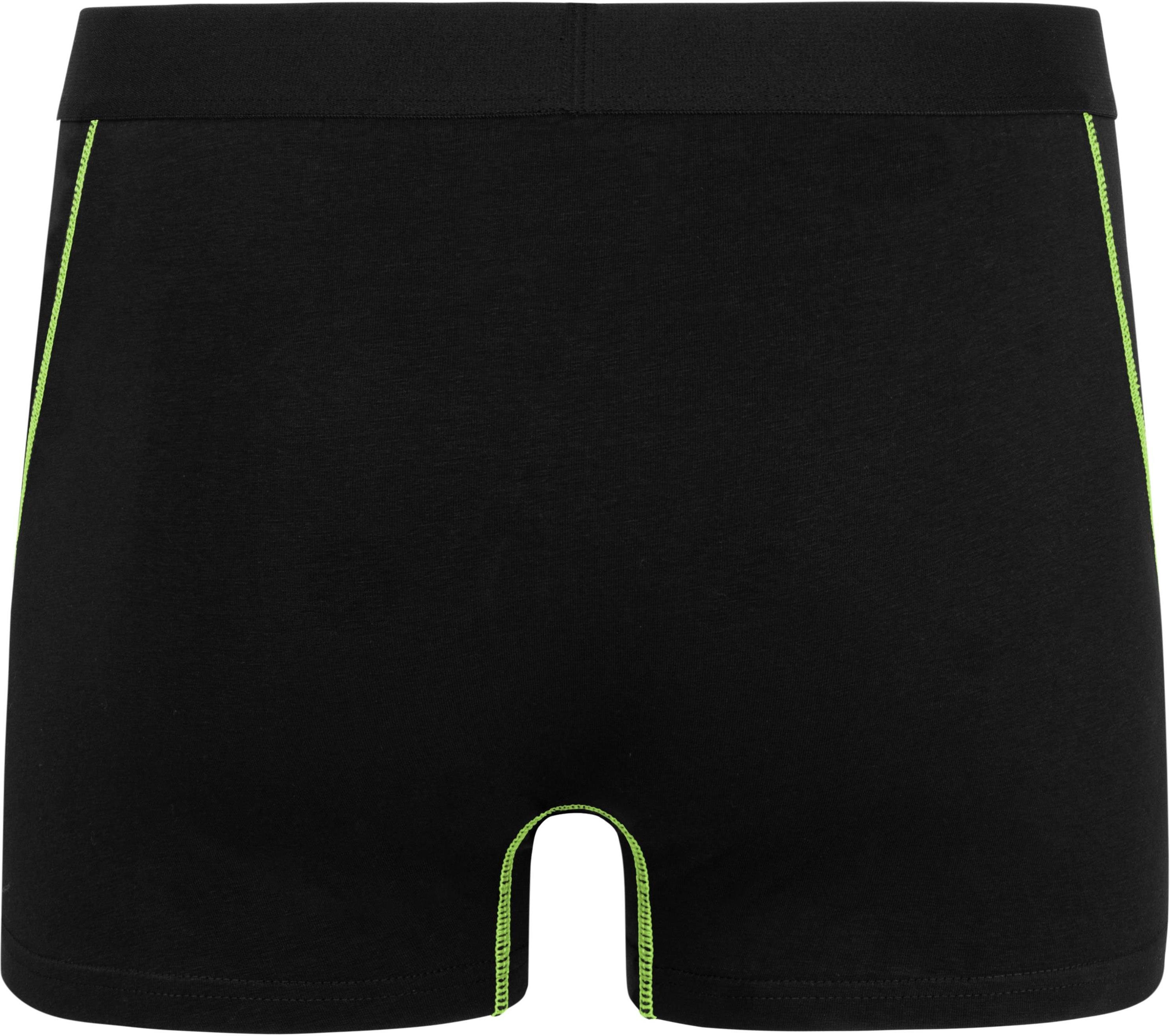aus normani Baumwolle weiche Männer Boxershorts Grün Boxershorts Baumwolle Unterhose 6 aus atmungsaktiver für