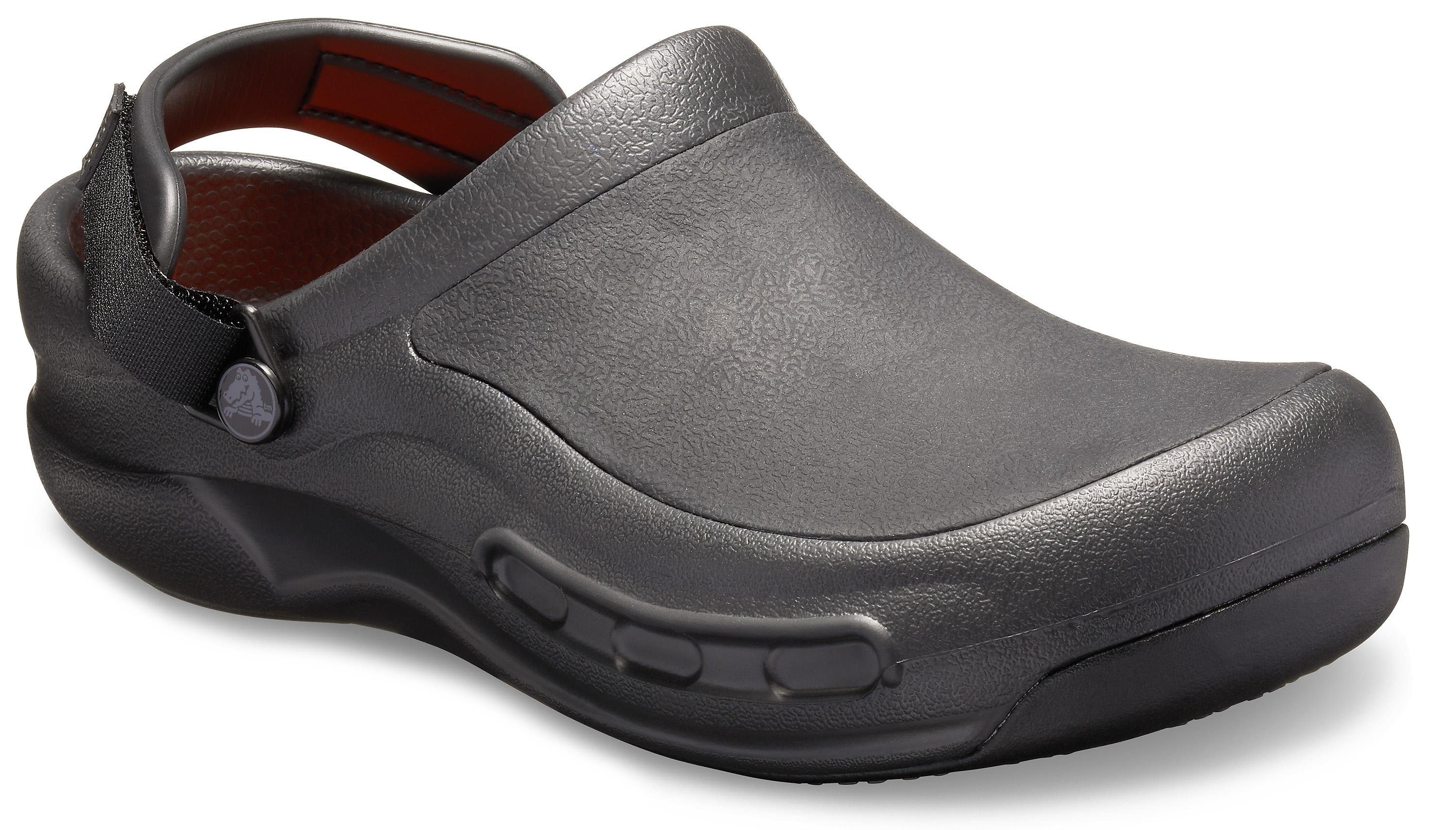 Pro Clog Bistro antirutsch Crocs mit Laufsohle schwarz Berufsschuh LiteRide™