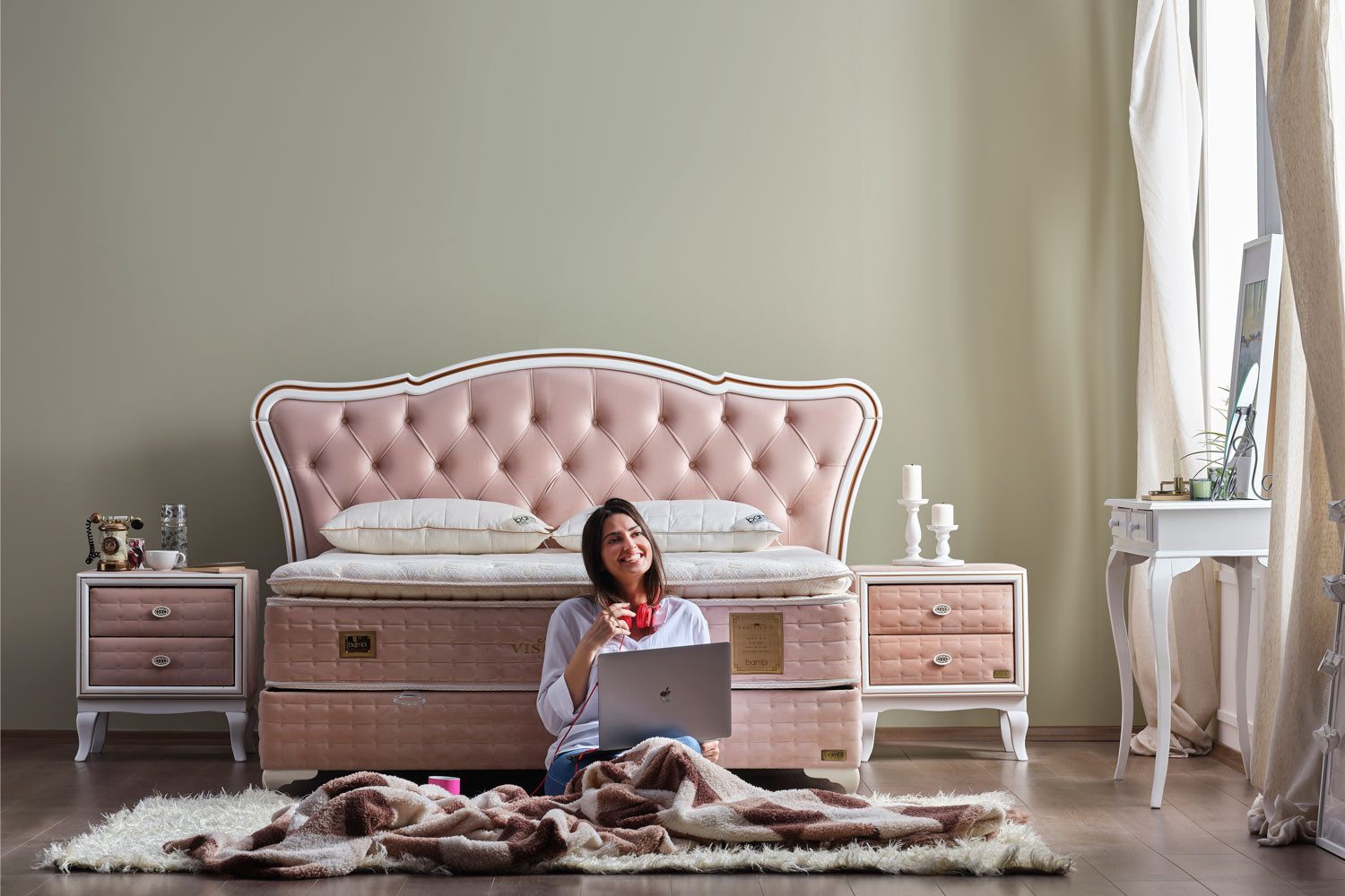 Bermo Home Boxspringbett Viscolux Original Set