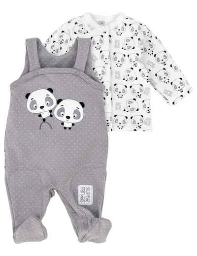 Baby Sweets Shirt & Hose Set Panda Punkte (Set, 1-tlg., 2 Teile)