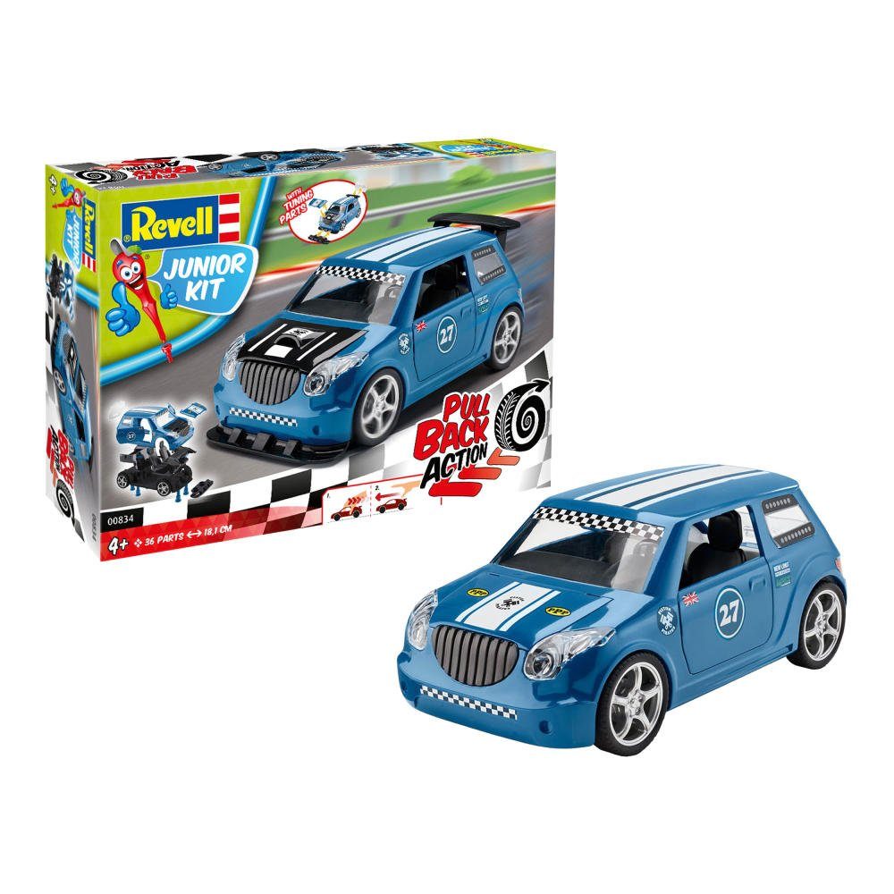 Revell® Modellbausatz Junior Kit Pull Back Rallye Car 00834, Maßstab 1