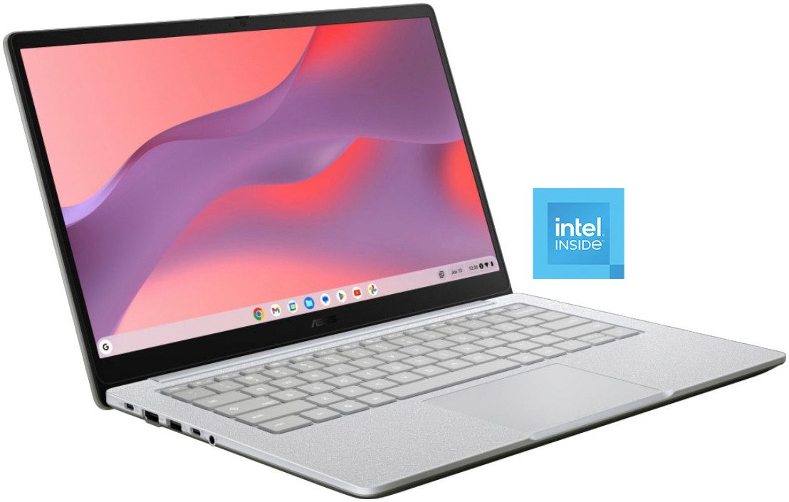 Asus CX14 CX1405CTA-S60607 Chromebook (35,6 cm/14 Zoll, Intel N-Reihe N50, UHD, 4 GB, 128 GB SSD, ChromeOS)
