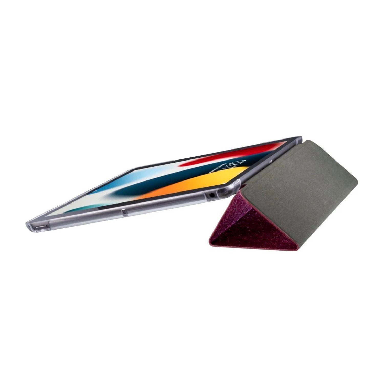 Hama Tablet-Hülle Smart Case Palermo Tasche Cover Hülle Bag Rot, Standfunktion, für Apple iPad 7 2019 / iPad 8 2020 / iPad 9 2021 10,2" – Bild 4 von 5