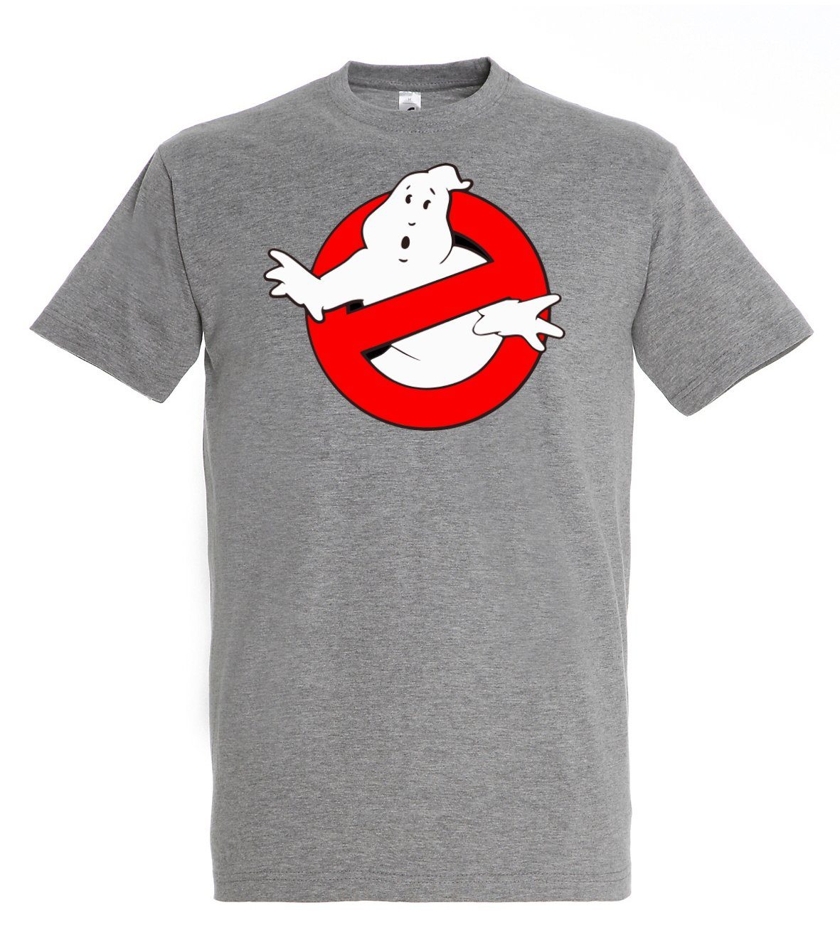 Youth Designz T-Shirt Ghostbusters Herren T-Shirt mit coolen Frontprint Grau