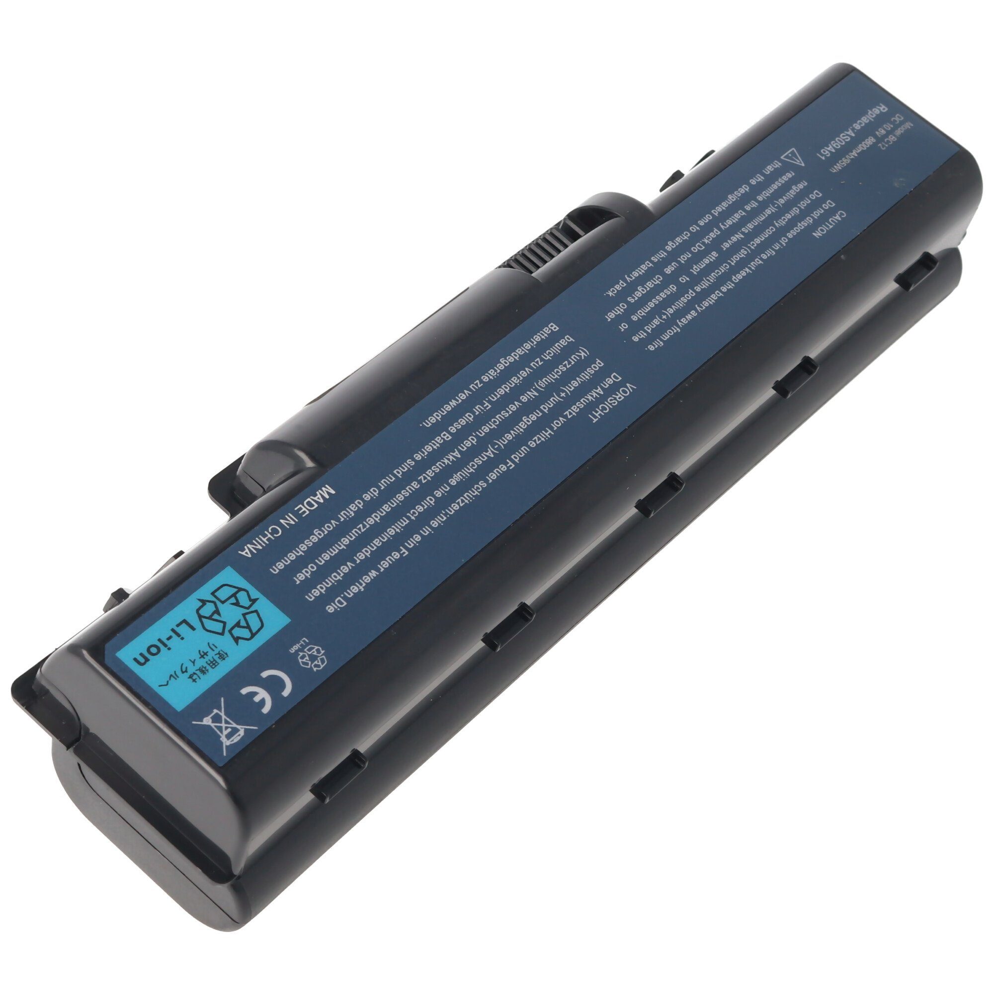 (10,8 Li-Ion, AccuCell 5732Z, bla passend 10,8V, ACER 8800 Akku mAh 95Wh, Aspire V) Akku 8800mAh, für