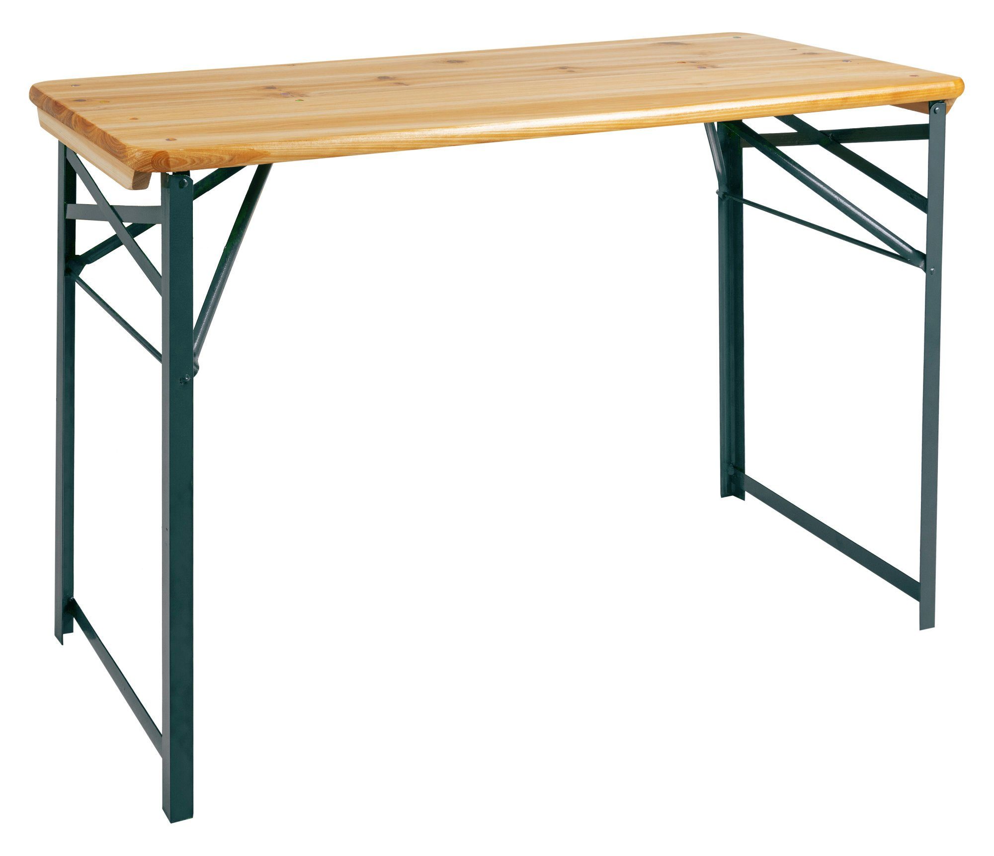 Stagecaptain Bierzeltgarnitur "Hirschgarten" kurzer Bierzelttisch 119 cm, ( günstig online kaufen