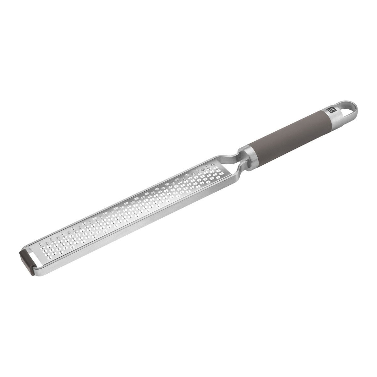 Zwilling Küchenreibe ZWILLING Pro Küchenhelfer Reibe, 38 cm Grau Zester, Edelstahl, (1-St)