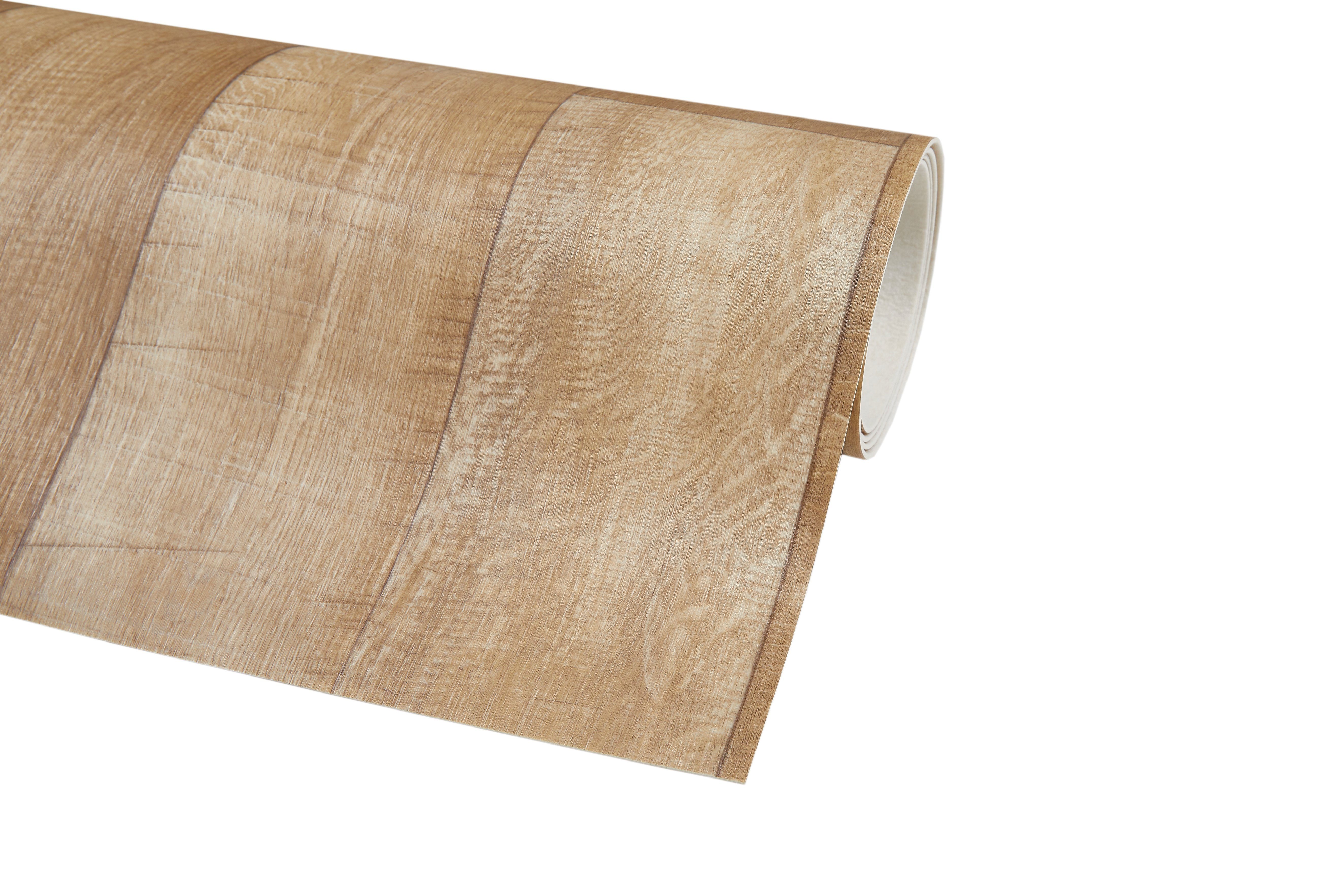 Andiamo Vinylboden Holzoptik, PVC Bodenbelag Meterware 400 cm breit