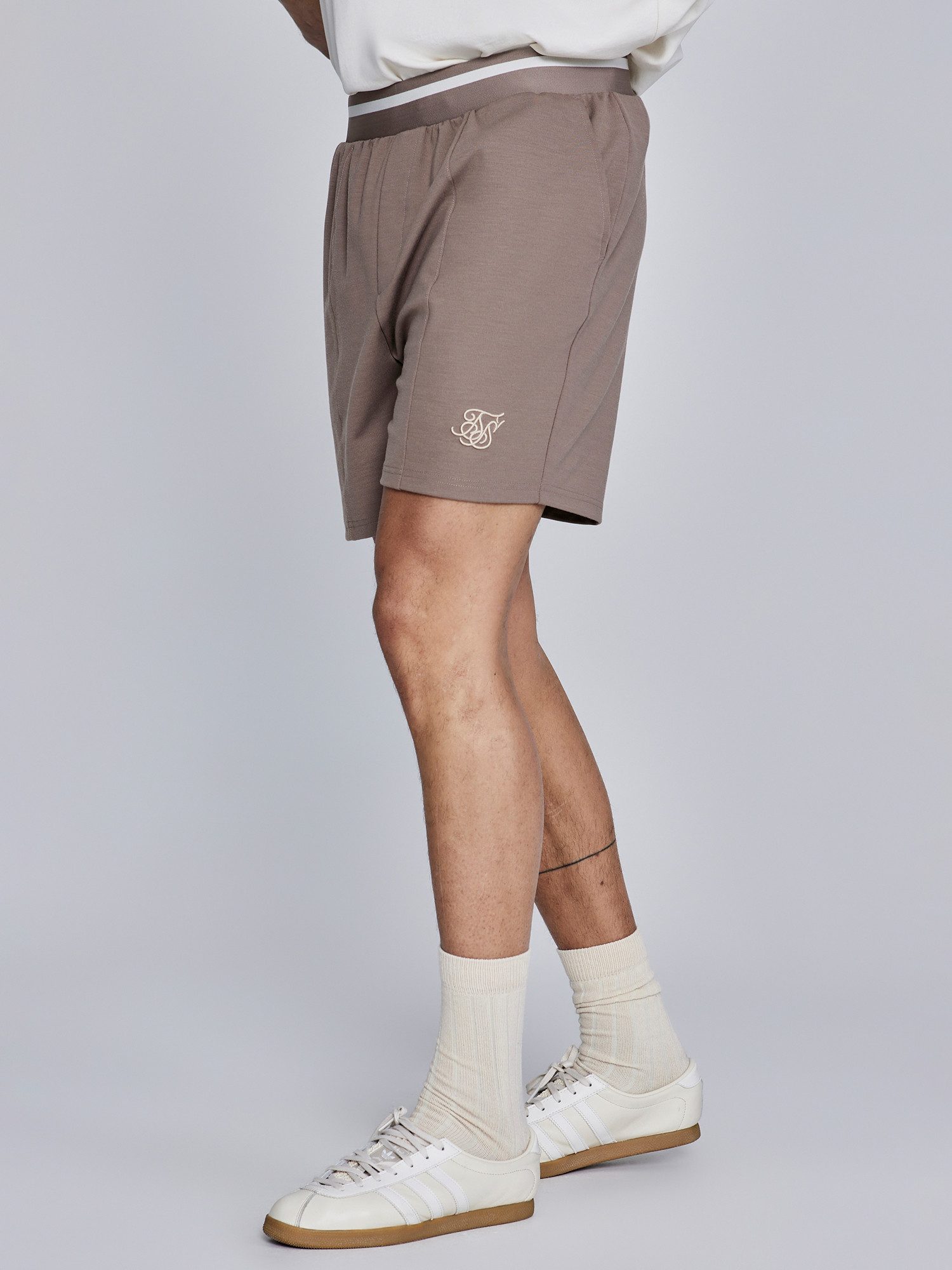 Siksilk Шорты SikSilk Herren Beige Retro Шорты
