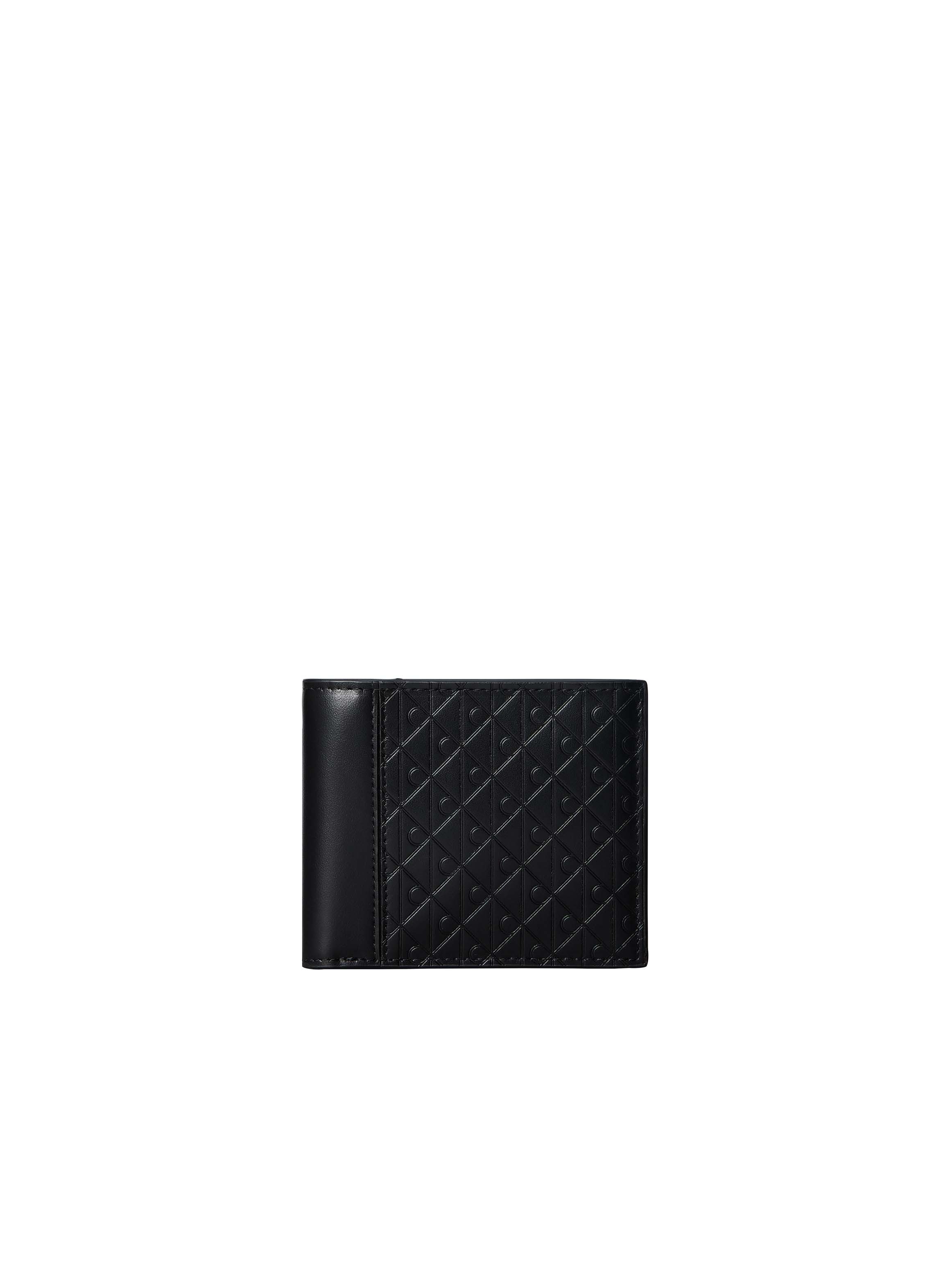 Calvin Klein Geldbörse REFINED EMBLEM MIX BILLFOLD W/ F, Geldbörse, Portemonnaie, Money Pocket mit umlaufender CK-Logoprägung