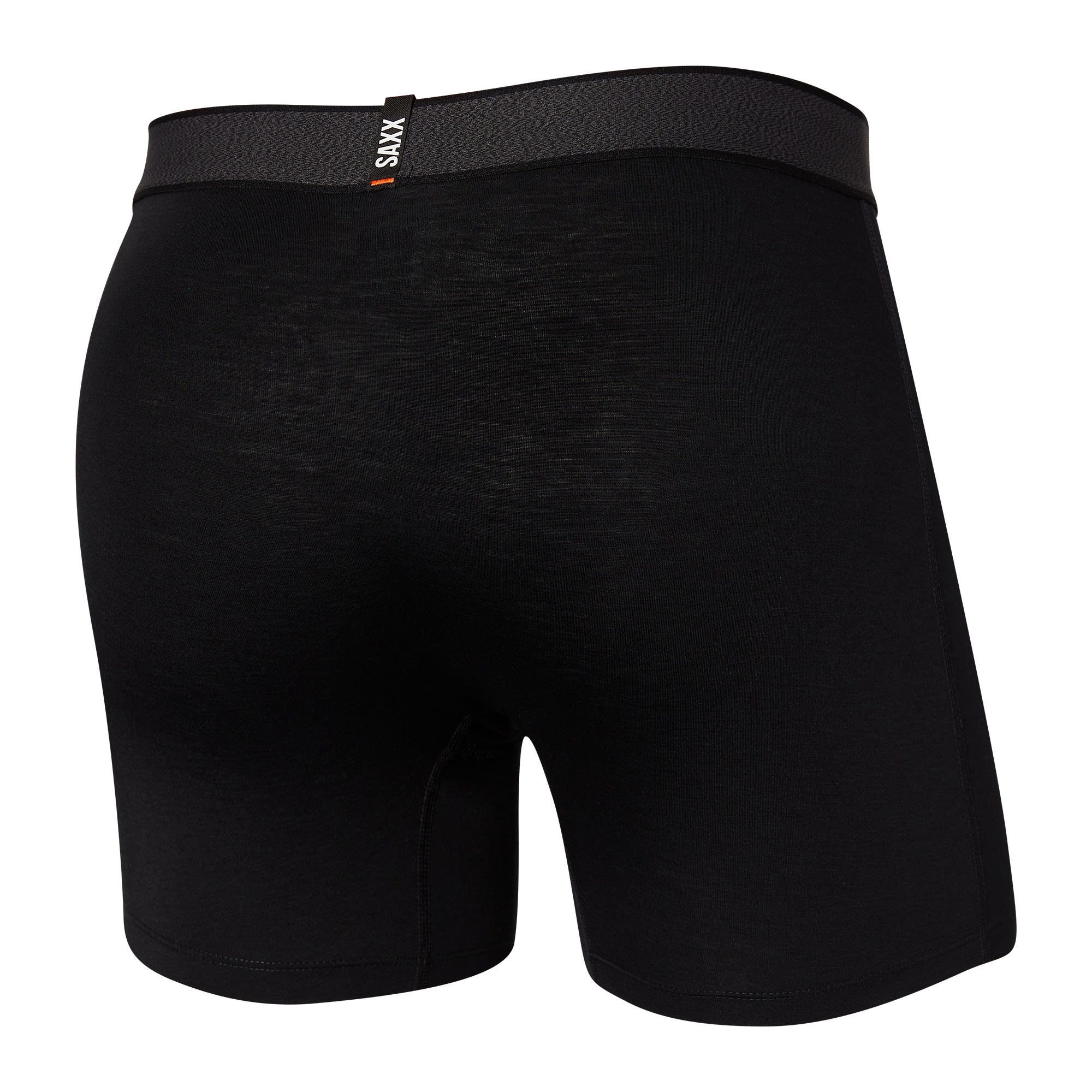 Unterhose Saxx Herren Master Kurze Lange Roast Boxer M SAXX Black Brief