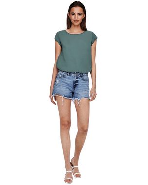 ONLY Shirtbluse (2er Pack) Basic Shirt mit gekreppten Muster im Doppelpack