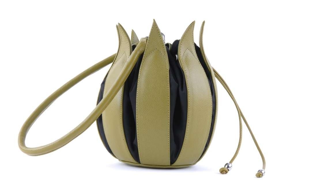 - Tulip Structure in Handtasche Handtasche By-Lin lime bylin